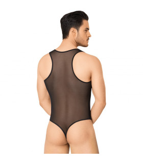 Еротичне чоловіче сексуальне боді з сіточки, M / L - No Taboo