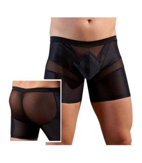 Эротические обтягивающие боксеры с прозрачными вставками L - No Taboo