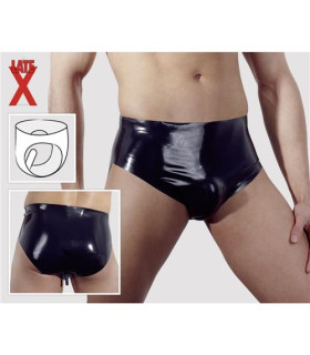 Труси чоловічі з латексу L - No Taboo