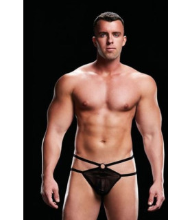 Труси чоловічі LOW-RISE G-STRING BLACK, L / XL - No Taboo