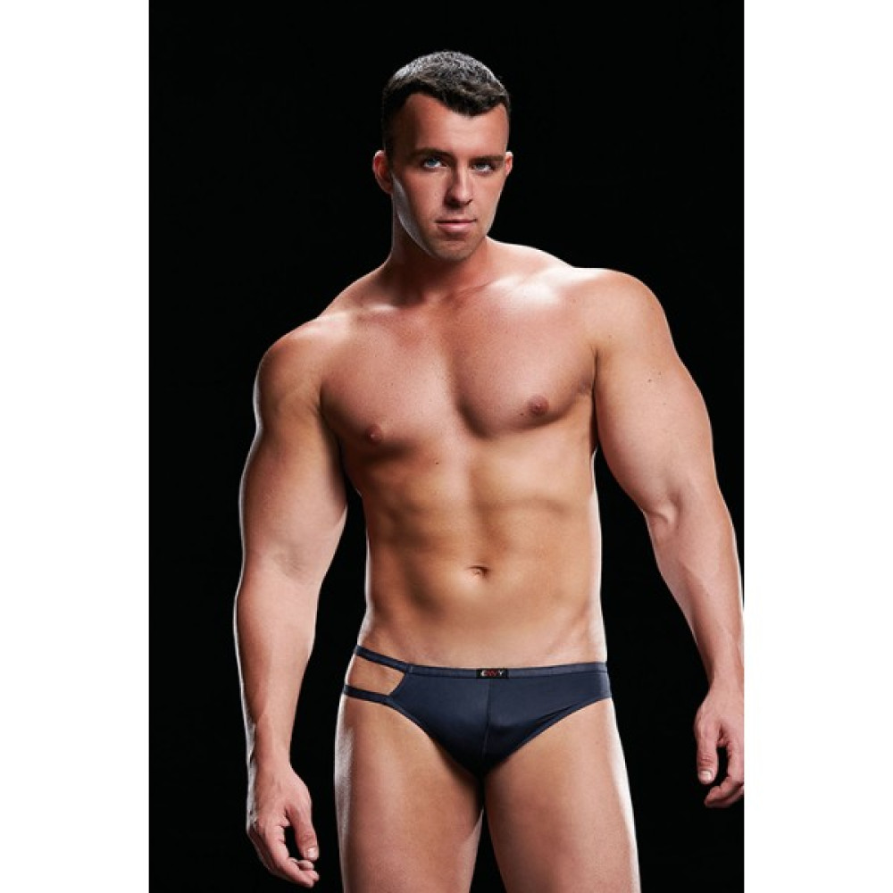 Еротичні Труси чоловічі з двома смужками, S / M (34206), zoom