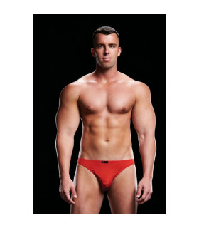 Трусы мужские с открытой попой красные M/L - No Taboo