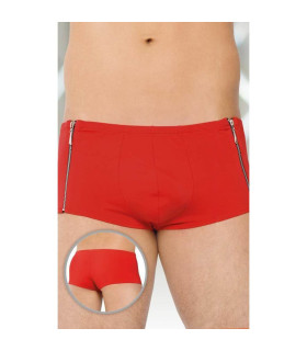 Трусы-шорты две молнии, red M - No Taboo