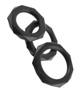 Ерекційне кільце 3 шт FANTASY C-Ringz DESIGNER STAMINA SET - No Taboo