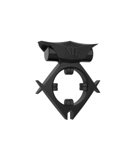 Ерекційне кільце C вібропулів ML Creation, чорне - No Taboo