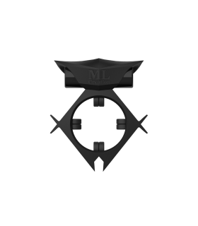 Ерекційне кільце C вібропулів ML Creation, чорне - No Taboo