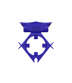 Ерекційне кільце C вібропулів ML Creation, синє - No Taboo