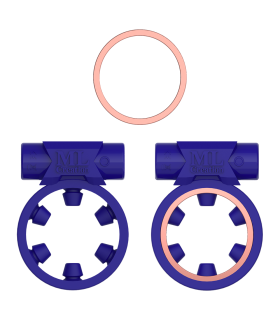 Эрекционное кольцо c вибропулей ML Creation - No Taboo