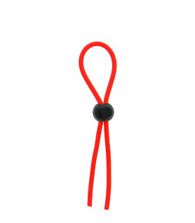 Ерекційне лассо Dreamtoys All Time Favorites регульоване, червоне, 14.5 х 6 см - No Taboo