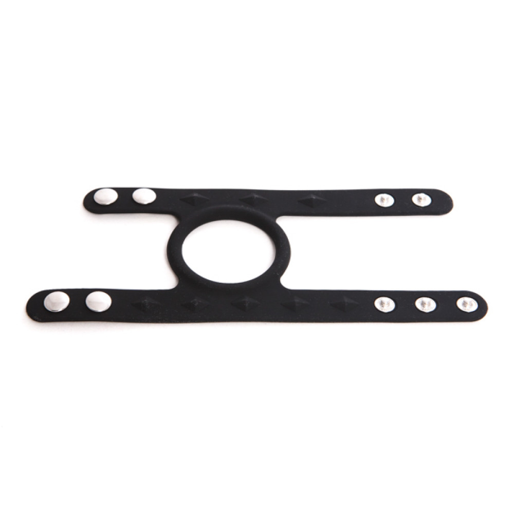 Потрійне ерекційне кільце на пеніс і мошонку, 100% медичний силікон (29326), zoom