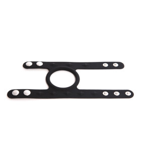 Потрійне ерекційне кільце на пеніс і мошонку, 100% медичний силікон - No Taboo