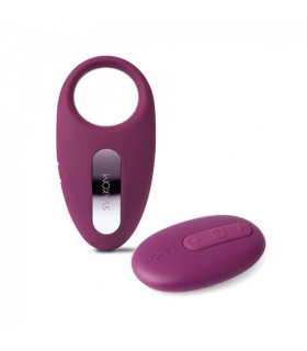 Ерекційне віброкільце Svakom Winni з пультом, фіолетове, 9 х 3 см - No Taboo