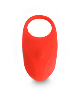 Эрекционное кольцо с вибро Феррари FeelzToys Thor Cockring Red - No Taboo