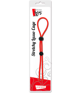 Ерекційне лассо Dreamtoys All Time Favorites регульоване, червоне, 24 см - No Taboo