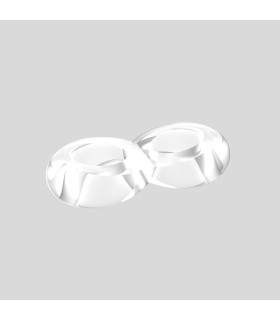 Ерекційне кільце на член подвійне Chisa Nust Bolts, 2.6 см - No Taboo