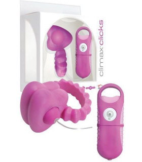 Ерекційне кільце з пультом і вібрацією Climax Clicks - No Taboo