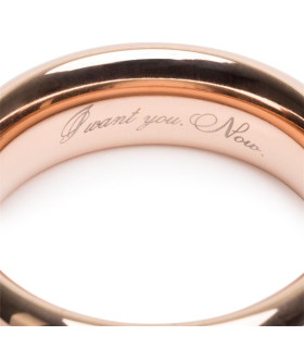 Fifty Shades Freed - Эрекционное кольцо “Я хочу тебя. Сейчас” - No Taboo