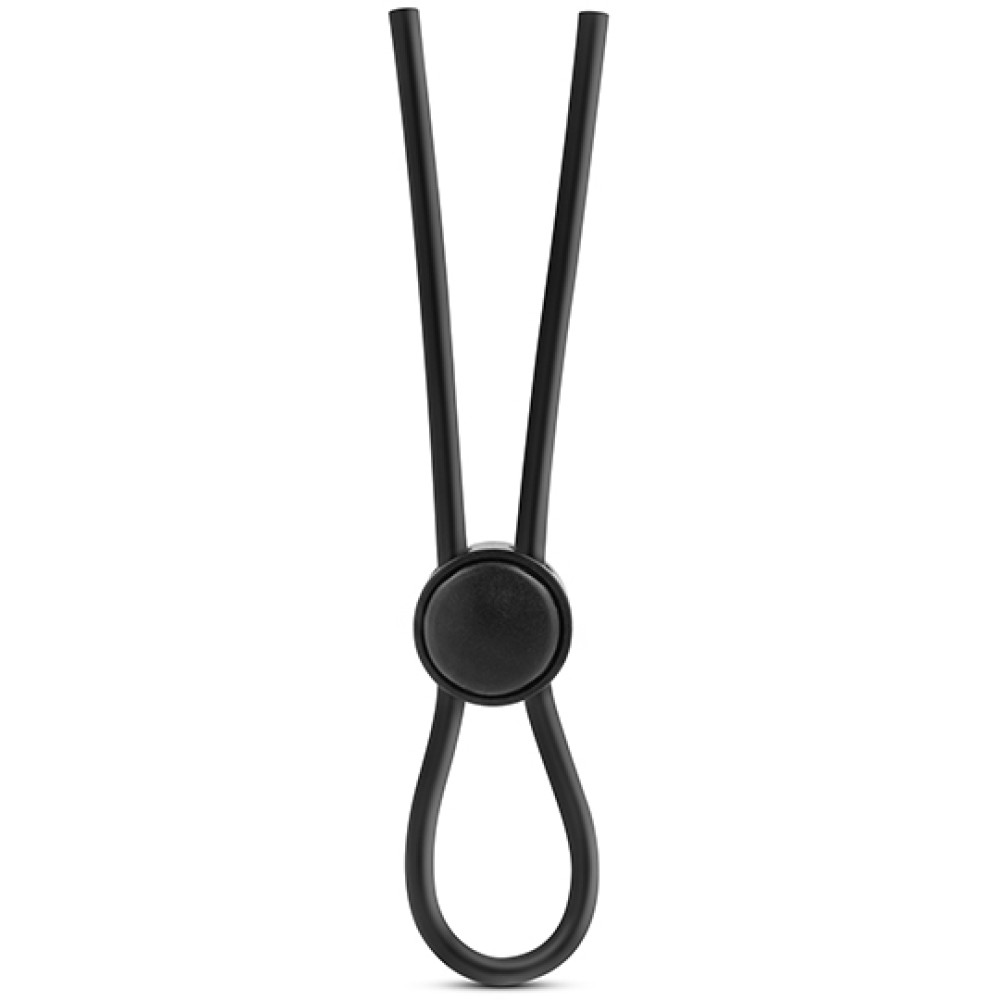 Эрекционное лассо Blush Stay Hard регулируемое, черное, 13.5 см (33266), zoom