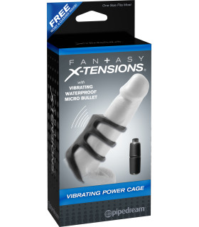 Насадка FANTASY X-TENSIONS VIBRATING POWER CAGE - No Taboo