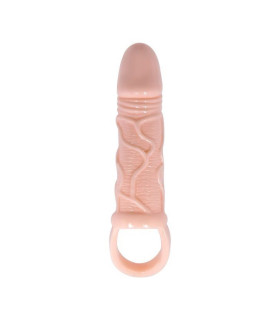 Насадка на пеніс-Men Extension Vibrating Penis Sleeve 13,5 x 3,5 cm - No Taboo