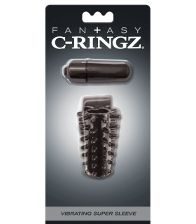 Шипованая насадка на пенис с открытой головкой и вибрацией - No Taboo