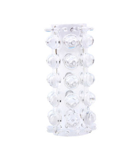 Насадка на пеніс Chisa із відкритою головкою велика, біла, 1 шт. - No Taboo