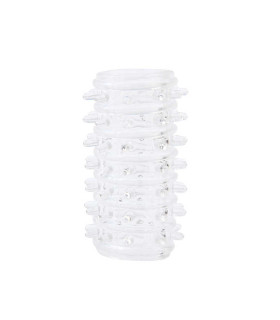 Насадка на пеніс Chisa із відкритою головкою маленька, біла, 1 шт. - No Taboo