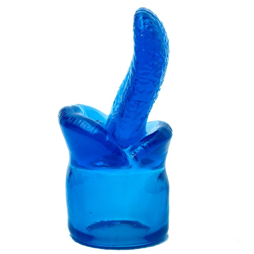 Рельефная насадка с языком на вибромассажер-микрофон (28899), zoom