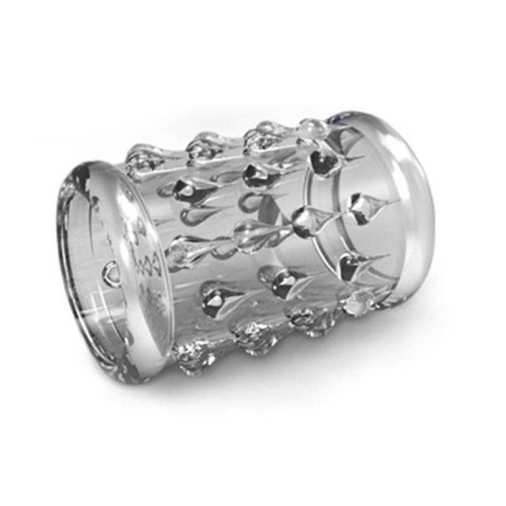 Насадка на пеніс Blush Stay Hard рельєфна, прозора, 5 х 3.2 см (31530), zoom