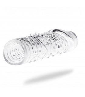 Рельєфна насадка на член Spekter із закритою головкою - No Taboo