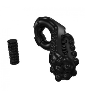 Эрекционное кольцо с вибрацией от Bathmate Tickle со съемной вибропулей - No Taboo