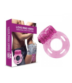 Ерекційне кільце розвого кольору Love Ringo Erection Ring - No Taboo
