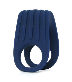 Двойное эрекционное кольцо с вибрацией OVO - No Taboo