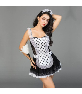 Костюм Вечірня Покоївка, 4 предмети S / M - No Taboo