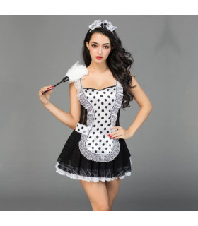 Костюм Вечірня Покоївка, 4 предмети S / M - No Taboo