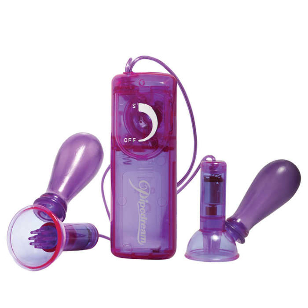 Помпа для сосків з вібро FF VIBRATING nipple PUMPS (33707), zoom