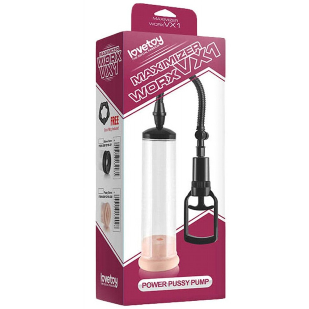 Помпа Maximizer Worx VX1 Power Pump Clear + Flesh (34013), zoom