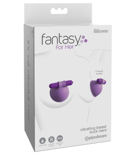 Помпа на соски с вибрацией FANTASY FOR HER - No Taboo