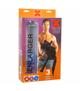 Помпа X factor с тремя насадками - No Taboo