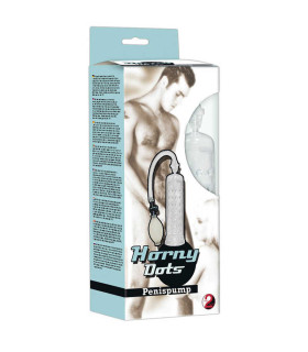 Вакуумная помпа для пениса Horny Dots Penispumpe - No Taboo