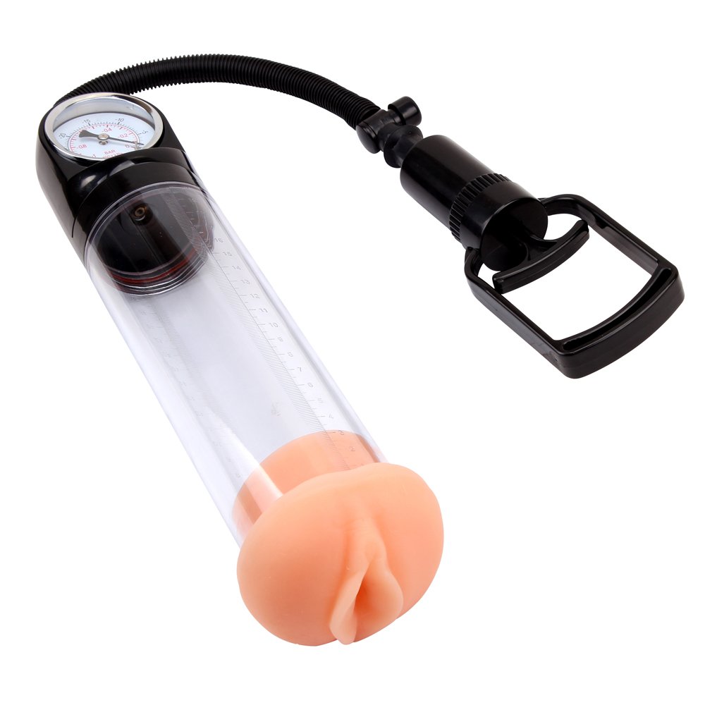 Вакуумная помпа с манометром (без насадки) (26610), zoom