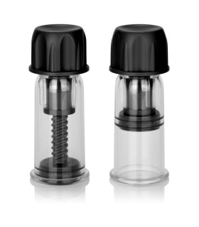 Вакуумные помпы для сосков Vacuum Twist Suckers - No Taboo