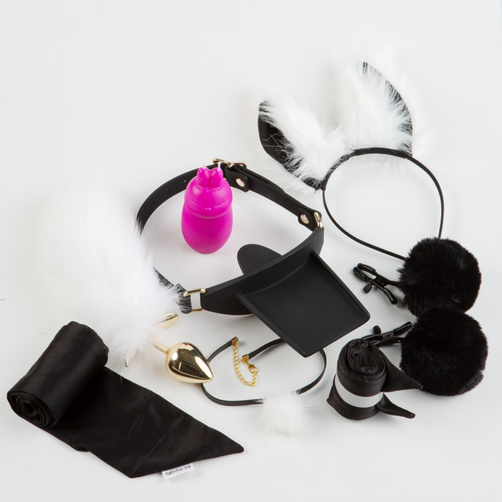БДСМ набор послушной кошечки Roomfun, 9 предметов (33482), zoom