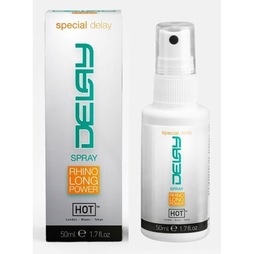 Спрей-пролонгатор HOT Rhino Long Power для мужчин, 50 мл (13947), zoom