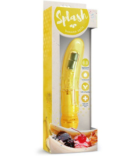 Вибратор гелевый желтый - No Taboo