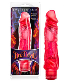 Вибратор RED DEVIL LUCIFER SAM CHERRY RED - No Taboo