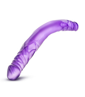 Фалоімітатор подвійний (двосторонній), 35 см, фіолетовий - No Taboo