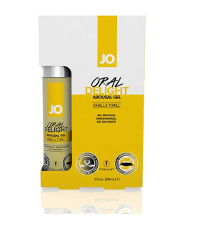 Мятний оральный гель JO ORAL Delight Vanilla Thrill, 30 мл - No Taboo