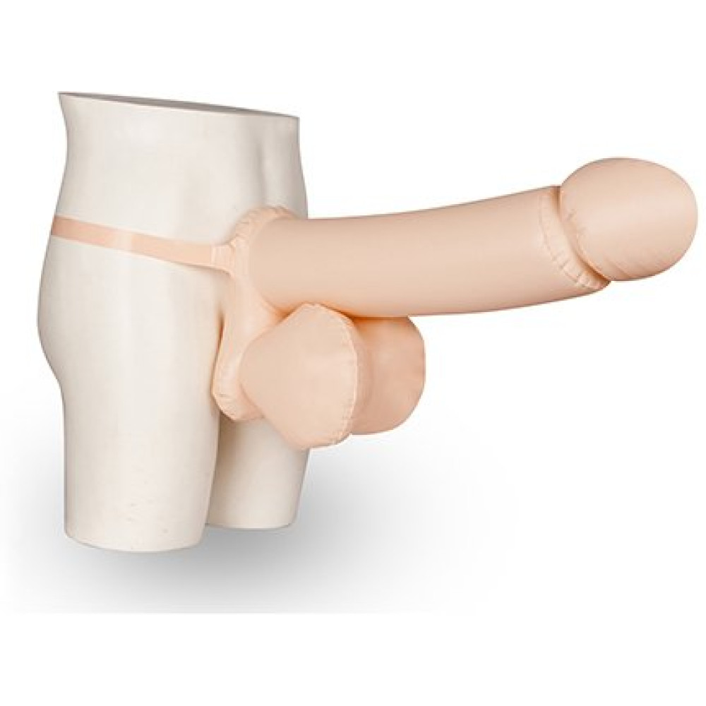 Фалос на ремінцях Надувний Jolly Boby (24661), zoom