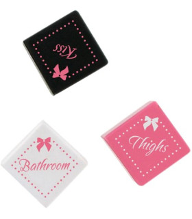 Кубики для эротической игры Lovers Premium, 3 штуки - No Taboo